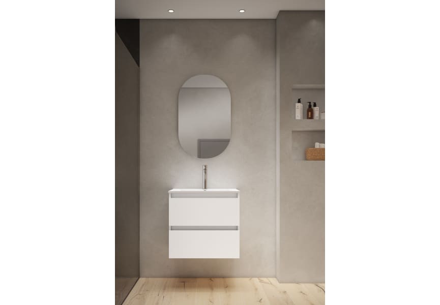 Conjunto mueble de baño fondo reducido 39.5 cm Box Viso Bath principal 3