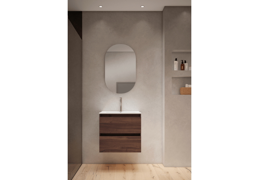 Conjunto mueble de baño fondo reducido 39.5 cm Box Viso Bath principal 5