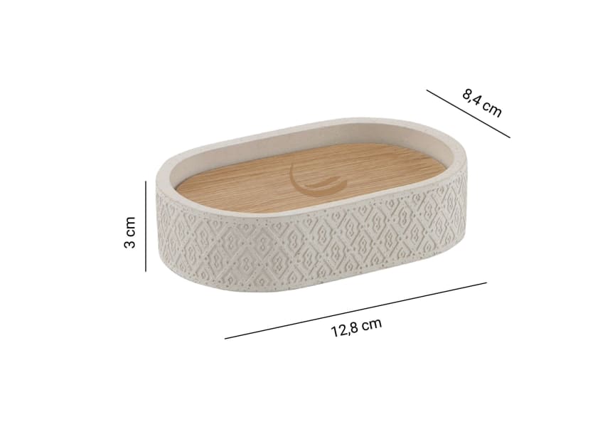 Conjunto de accesorios de baño Afrodite Gedy croquis 20