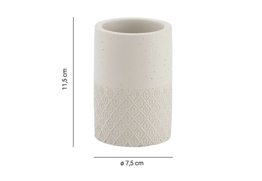 Conjunto de accesorios de baño Afrodite Gedy croquis 19