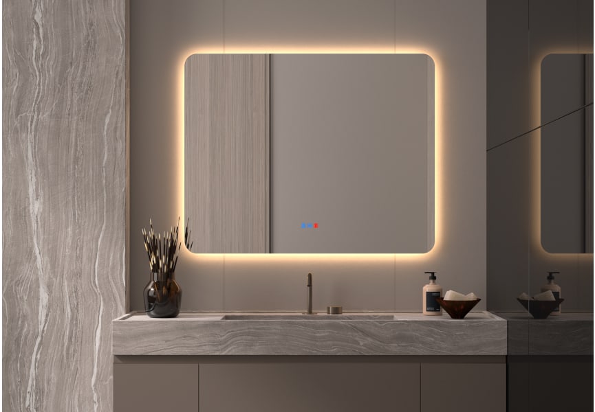 Espejo de baño LED Drako Bruntec principal 3