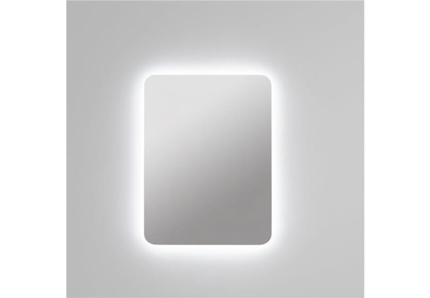 Lampara Luz Led Pared Espejo Baño Rectangular 100x80 Moderno