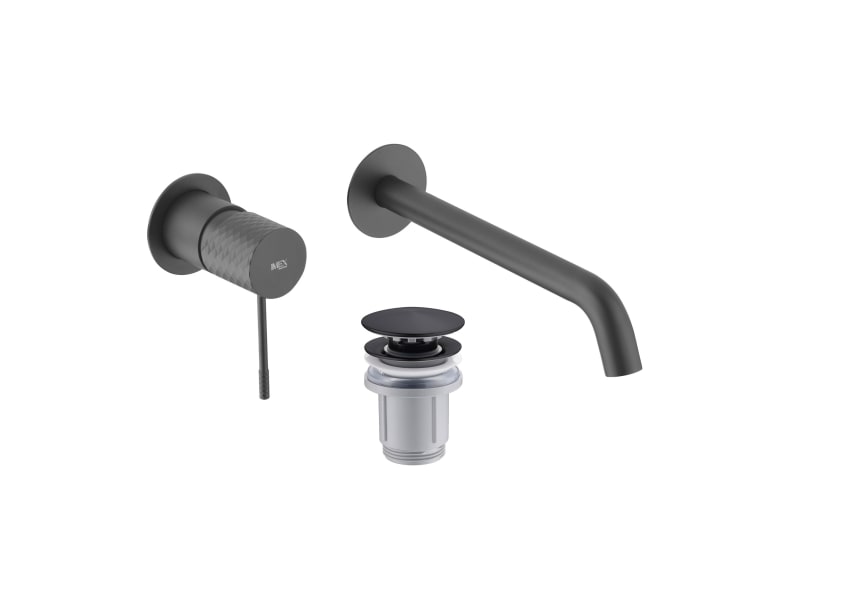 Pack grifo de lavabo empotrado Imex Génova + Válvula click-clack principal 1