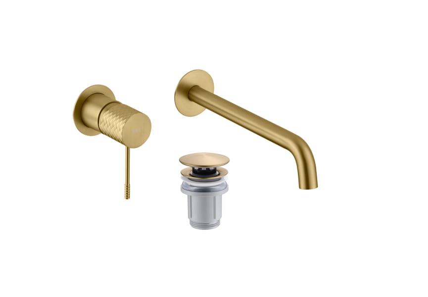 Pack grifo de lavabo empotrado Imex Génova + Válvula click-clack principal 2