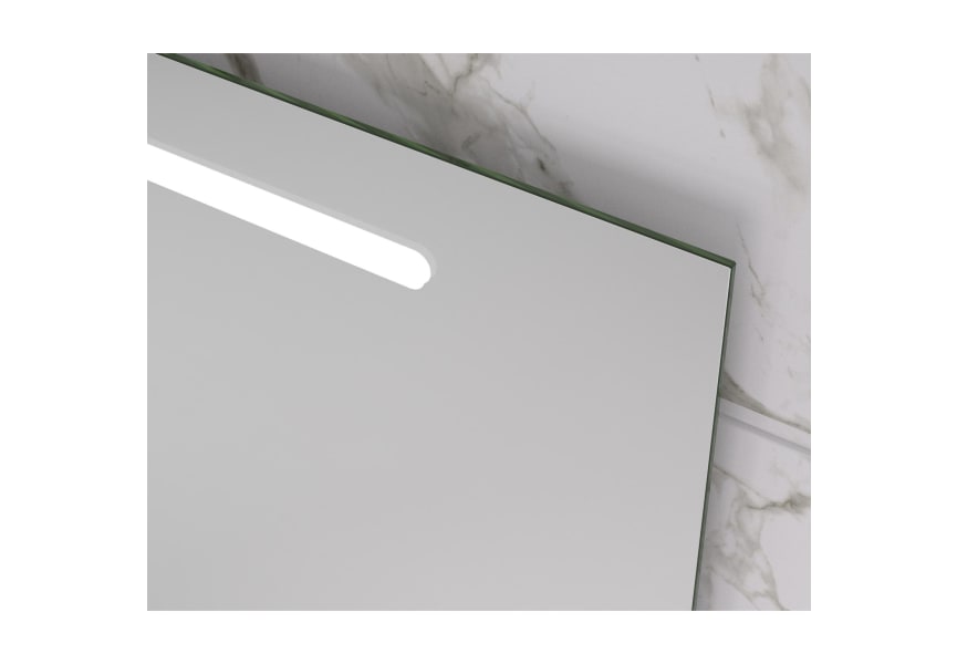 Espejo de baño con luz LED Saona de Eurobath detalle 1