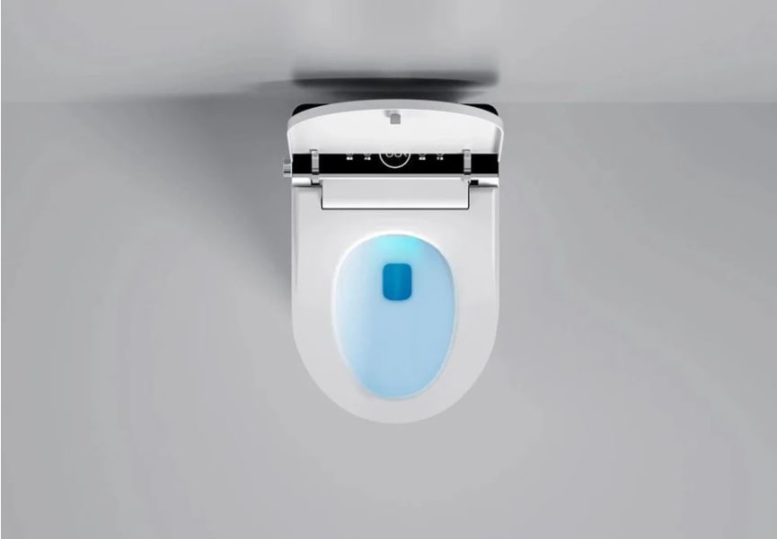 Inodoro inteligente Aquila Fossil Natura detalle 3