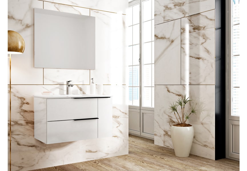 Conjunto muebles de baño BUENO, blanco