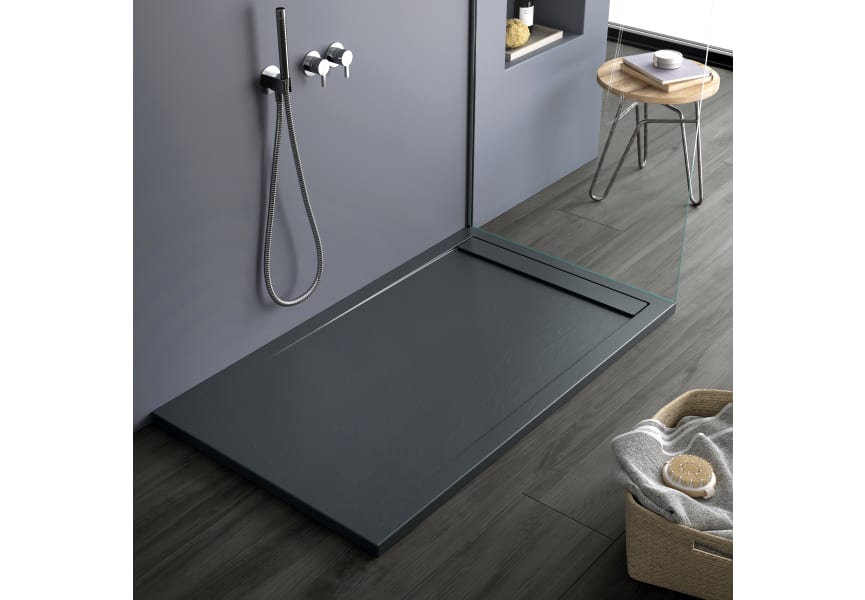 Platos de ducha de resina Design TOP Bruntec Ambiente 3