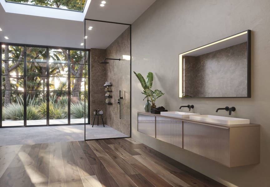 Espejo de baño con luz LED Ability Ledimex ambiente 7