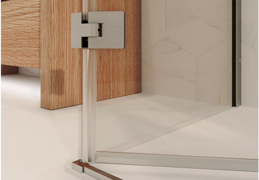 Mampara de ducha Angular Capri 400A Bruntec detalle 10