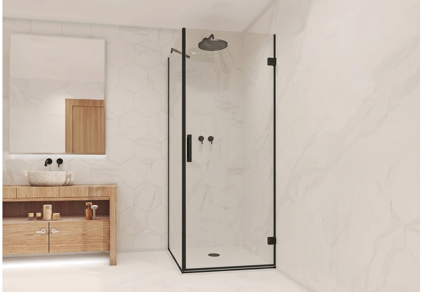 Mampara de ducha Angular Capri 400A Bruntec principal 1