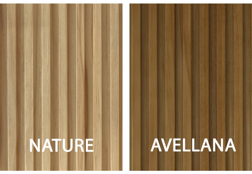 Mueble de Baño de madera maciza a medida con encimera de madera Alpes 1 Bruntec detalle 4
