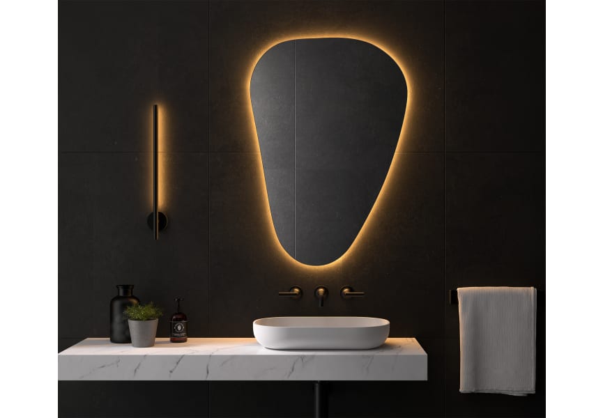 Espejo irregular luz LED Arequipa de Eurobath principal 2