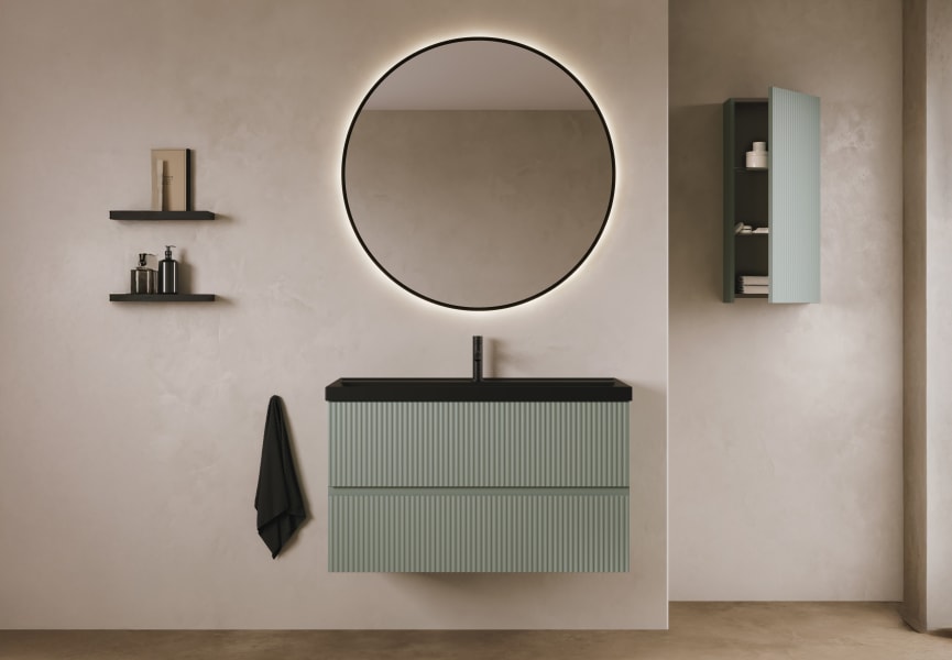 Conjunto mueble de baño Vora Royo ambiente 13