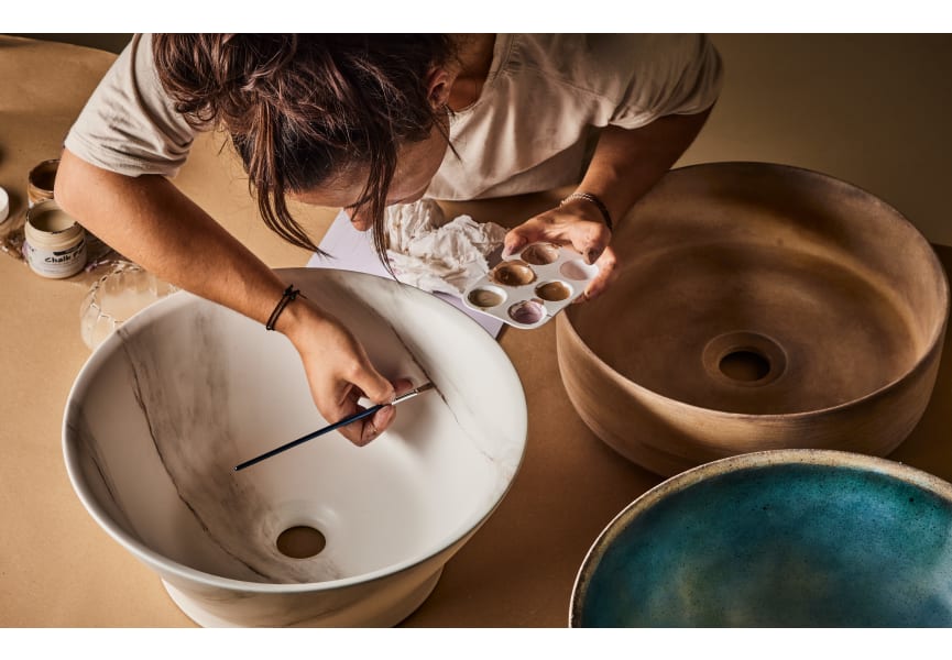Lavabo sobre encimera New Lys Bathco ambiente 6