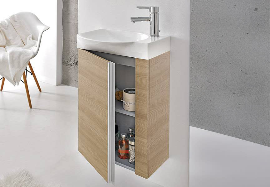 Conjunto completo mueble de baño fondo reducido 34 cm Elegance Royo detalle 6