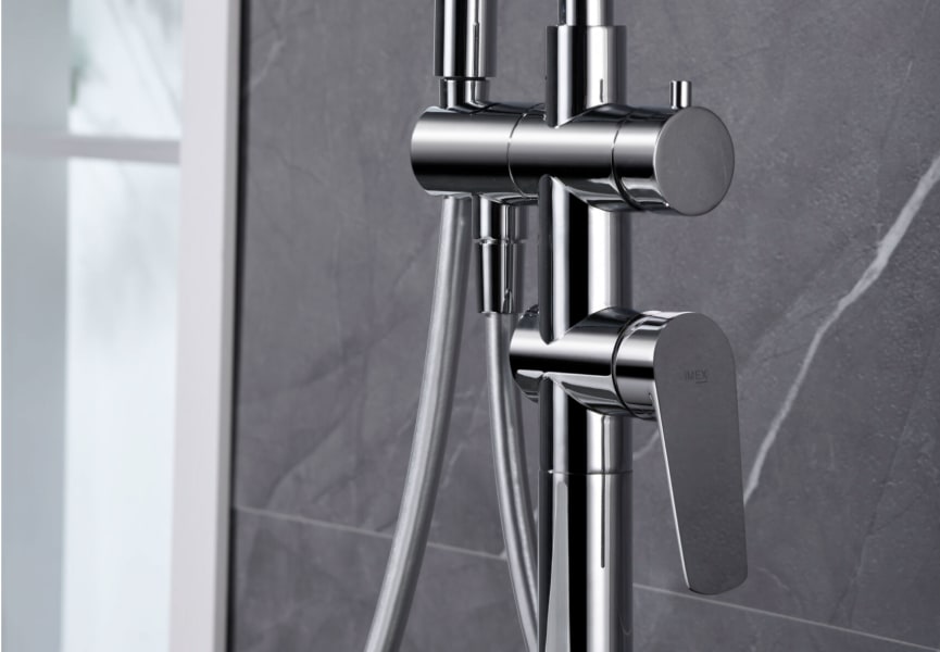 Grifo de bañera exenta Bélgica Imex detalle 2