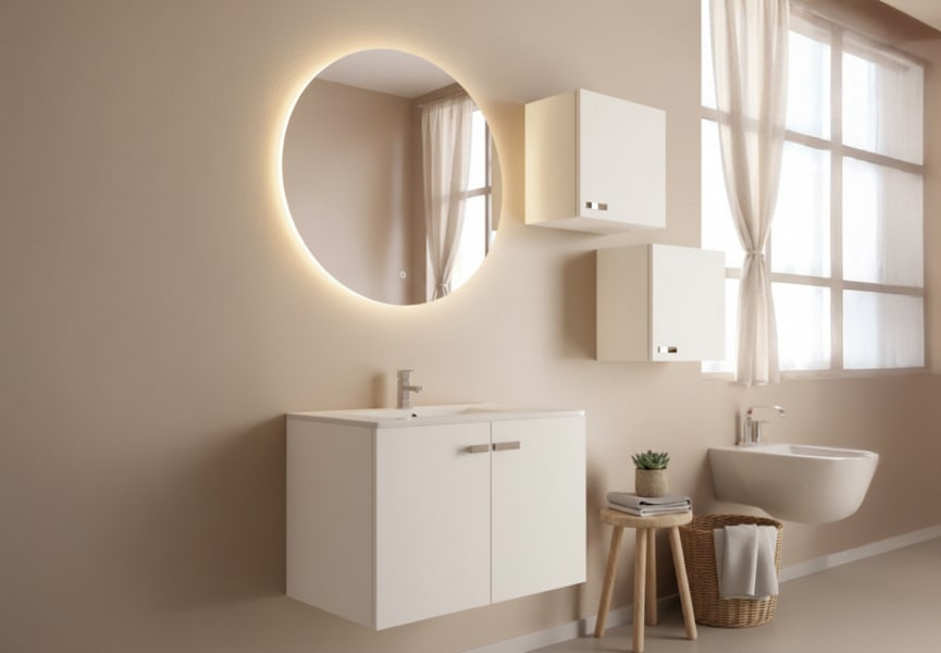 Mueble de baño fondo reducido 37,5 cm Vega Campoaras principal 0
