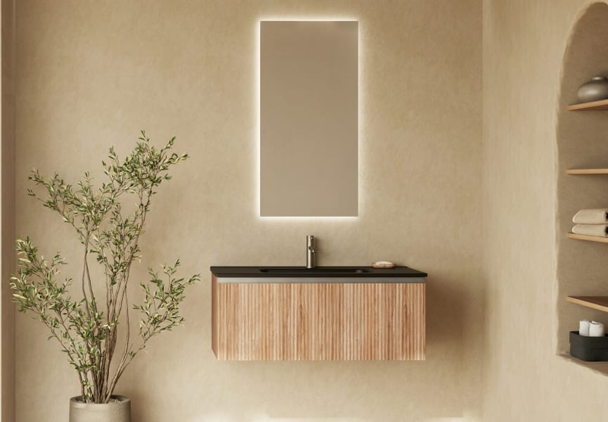 Conjunto mueble de baño Vora Royo principal 1
