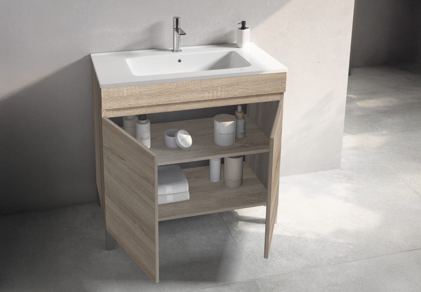 Conjunto mueble de baño Malmo Bruntec detalle 3