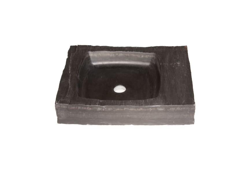 Lavabo de piedra natural Pizarra Bruntec detalle 1