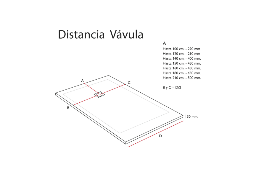 Platos de ducha de resina decorados Design 3D Colorido Bruntec croquis 4