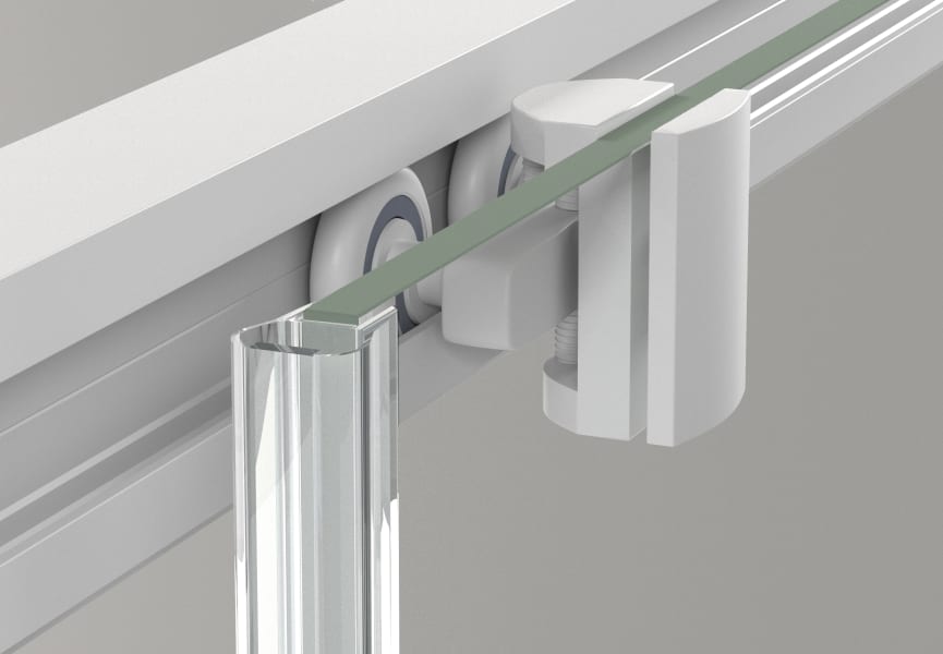 Mampara de ducha Copenhague Bruntec detalle 8