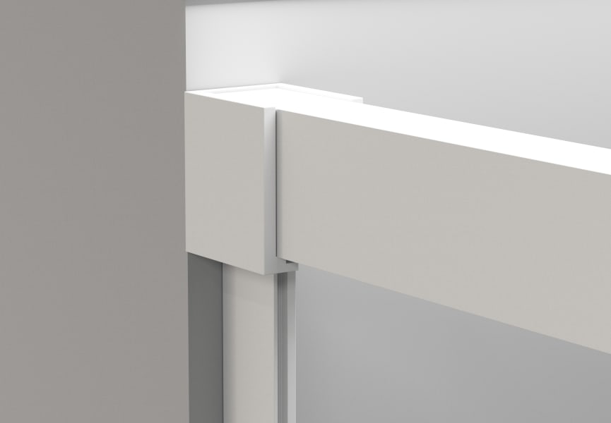 Mampara de ducha Copenhague Bruntec detalle 4