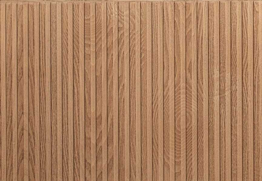 Conjunto de mueble de baño madera varias medidas, maciza de fresno con lavabo Solid Surface Evo Curve Bruntec detalle 5