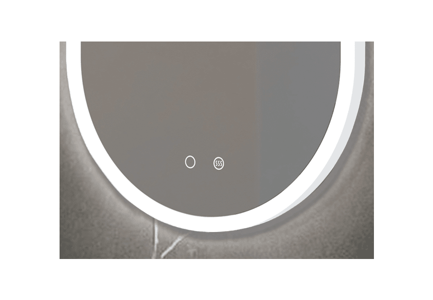 Espejo de baño con luz LED Canadá Ledimex detalle 1