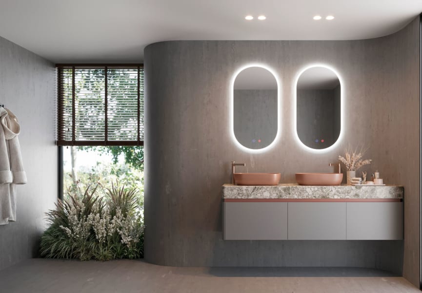 Espejo de baño con luz LED Canadá Ledimex ambiente 7