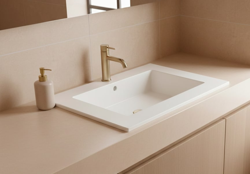 Lavabo encastrado Ideal Bruntec principal 0