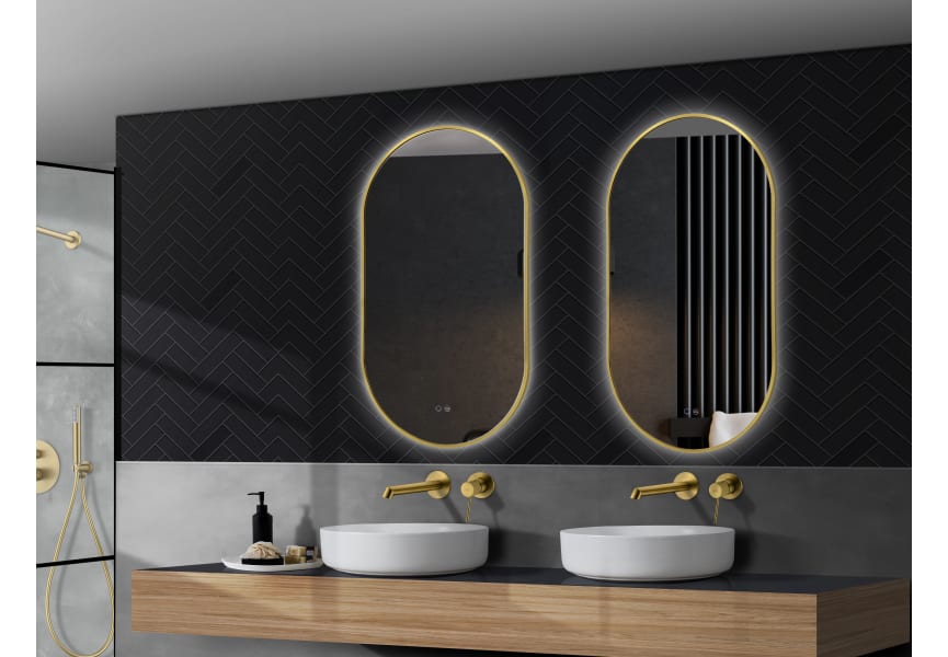 Espejo de baño con luz LED Tokyo Ledimex principal 3
