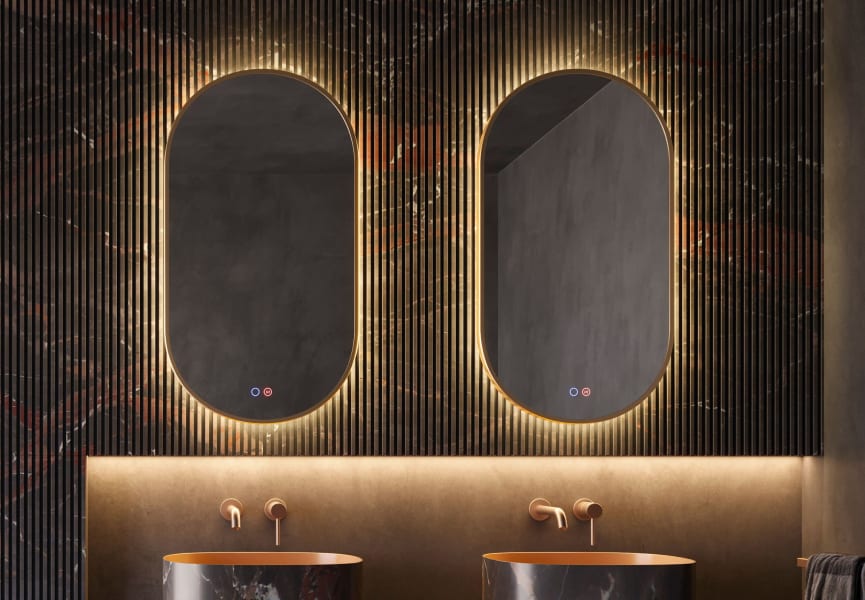 Espejo de baño con luz LED Tokyo Ledimex principal 4