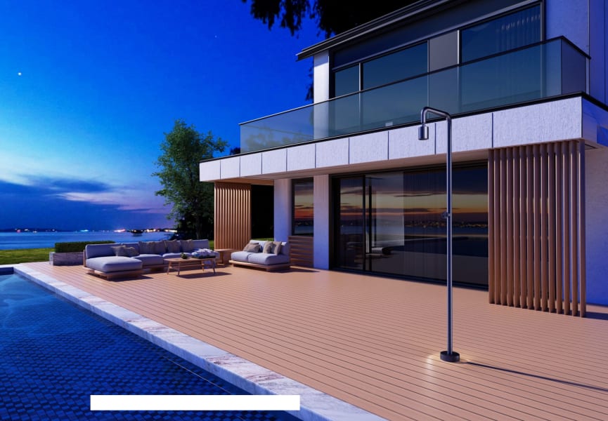 Grifo de ducha exterior Pool de Imex ambiente 15