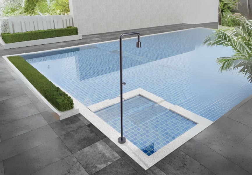 Grifo de ducha exterior Pool de Imex ambiente 17