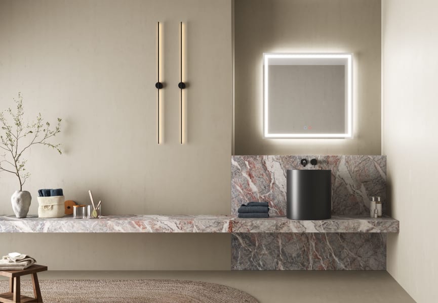 Espejo de baño con luz LED Holanda Ledimex ambiente 8