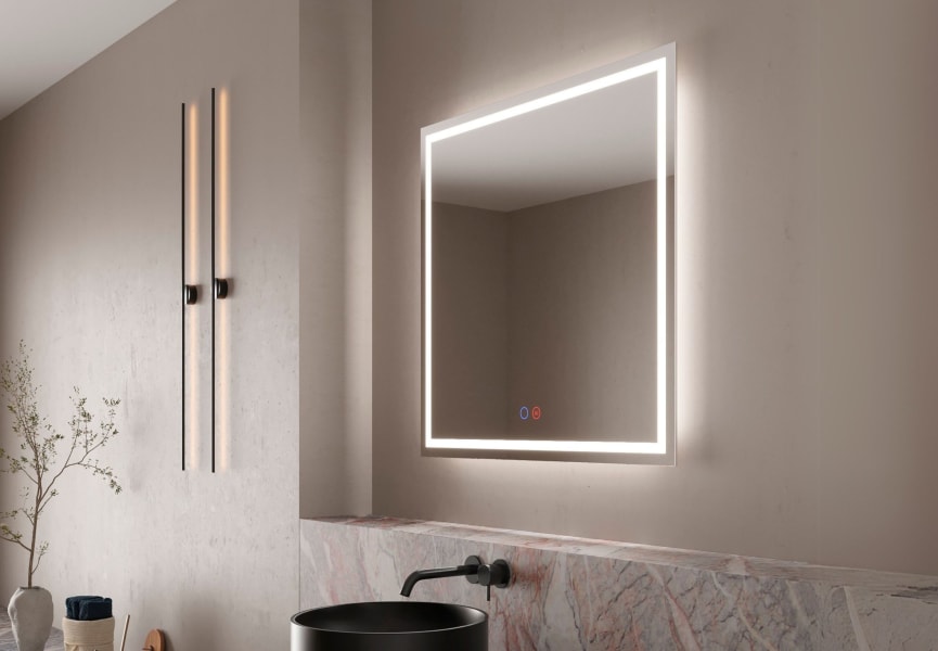 Espejo de baño con luz LED Holanda Ledimex principal 0