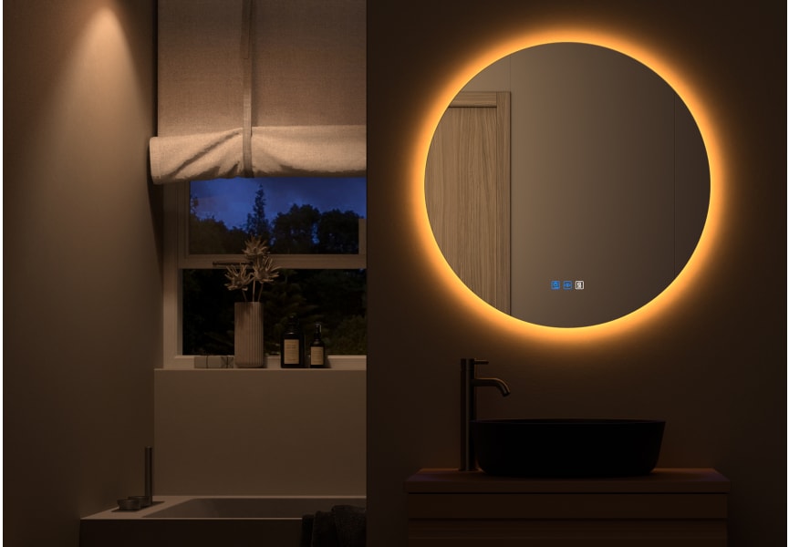Espejo de baño con luz LED Sun ST Bruntec principal 5