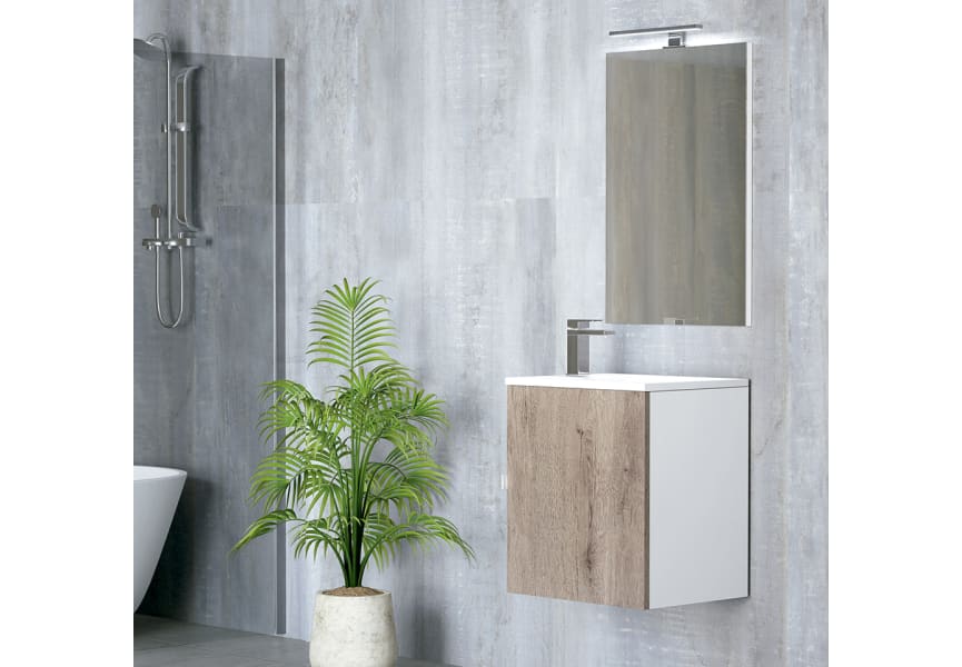 Conjunto mueble de baño fondo reducido 35 cm Petit Campoaras principal 0