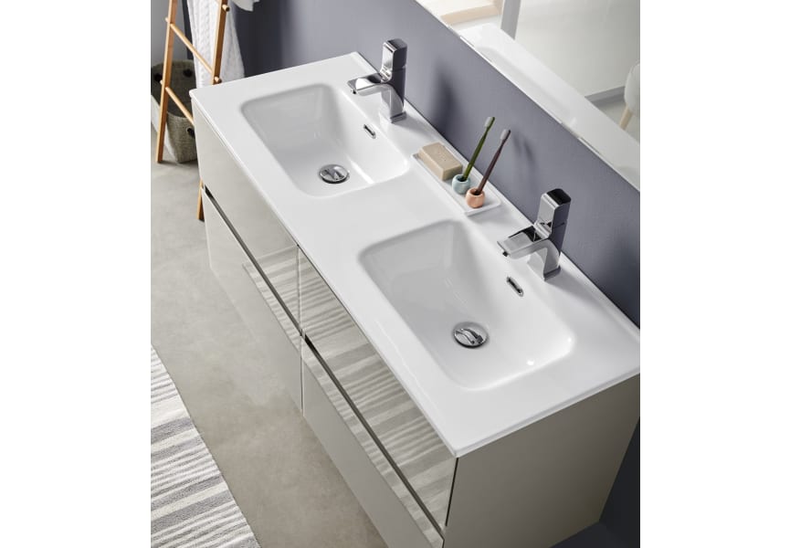 Conjunto mueble de baño Glass Line Sanchís detalle 1