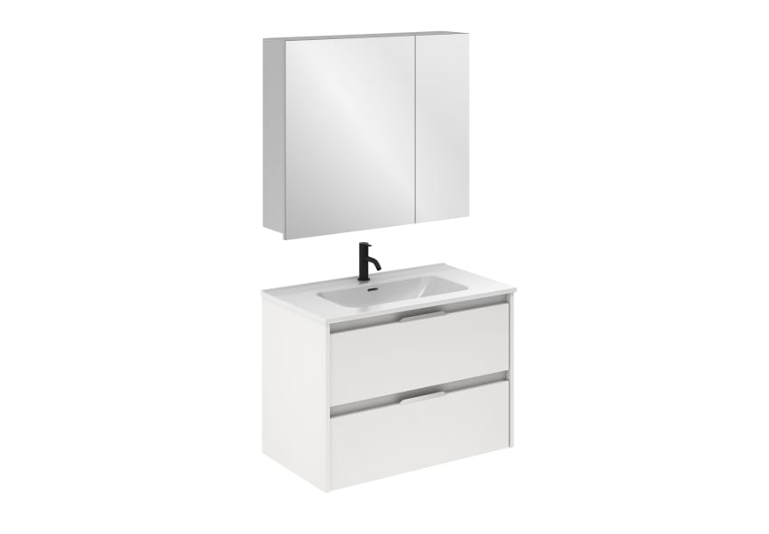 Conjunto mueble de baño Suki Amizuva 3D 24