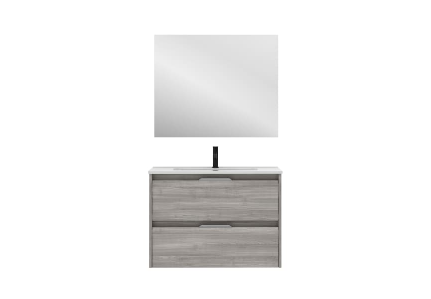 Conjunto mueble de baño Suki Amizuva 3D 22