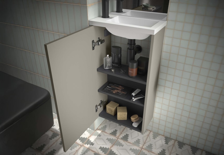 Conjunto mueble de baño Marville Salgar detalle 7