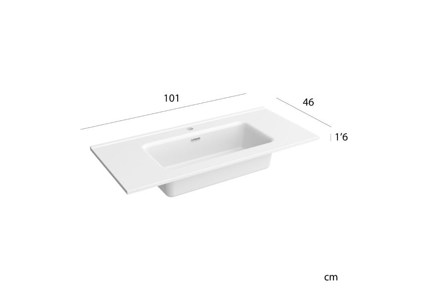 Conjunto mueble de baño Bequia Salgar detalle 11