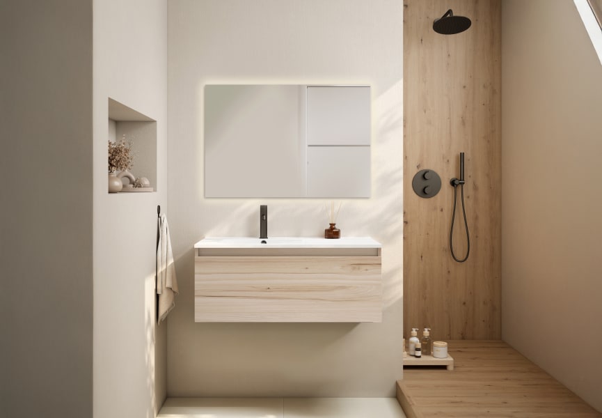 Conjunto mueble de baño Box Viso principal 0