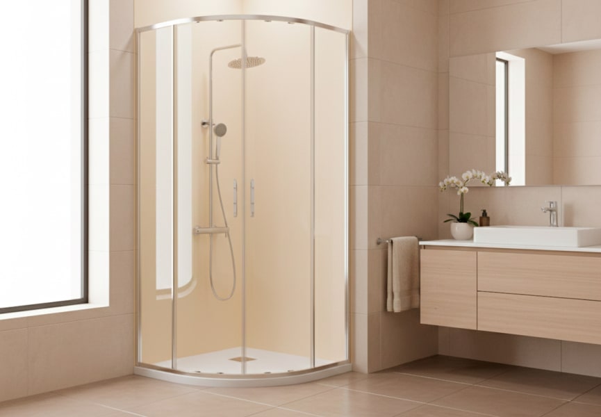 Mampara de ducha Prisma (PI130) Kassandra principal 1