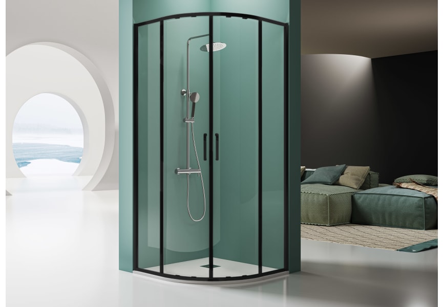 Mampara de ducha Prisma (PI130) Kassandra principal 2