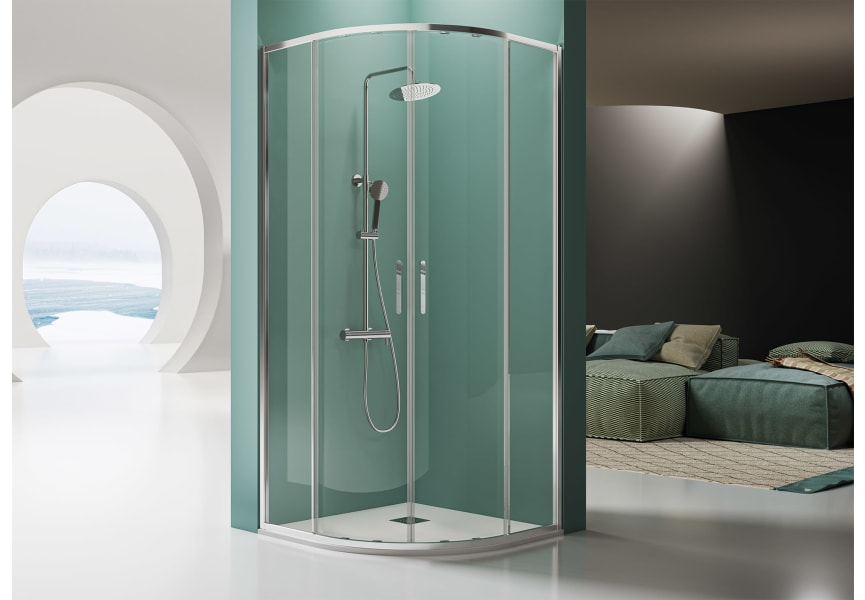 Mampara de ducha Prisma (PI130) Kassandra principal 3