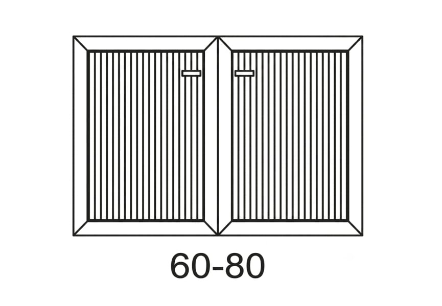 Mueble de baño Delta Viso croquis 12